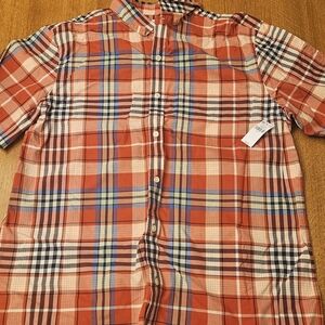 Men's Red Plaid Shirt